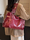 Woman Vintage Style Leather Handbag