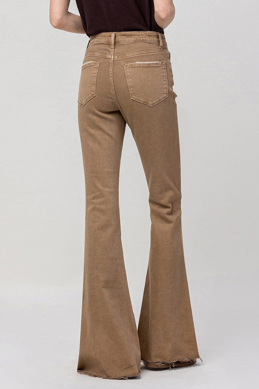 trendy High Rise Super Flare Jeans