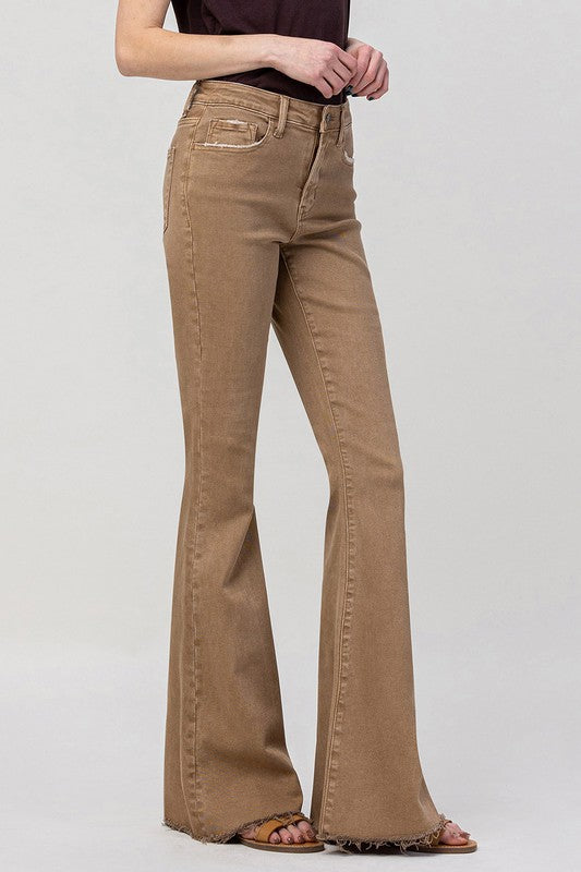 sexy High Rise Super Flare Jeans