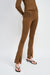 HIGH WAIST PANTS WITH FRONT SLITS
