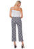 Checkerboard Culottes Pants