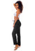 Elastic Waistband Straight Casual Pants