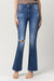 Stretch High Rise Bootcut Jeans