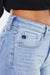 Picture of front pocket High Rise Crop Bootcut Denim Pants