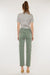 Ultra High Rise 90's Olive Straight leg Jeans