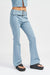 LOW RISE FLARED JEANS