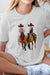 Cowgirls on Horses, Western Graphic Tee