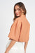 WIDE SLEEVE CROPPED SHIRT