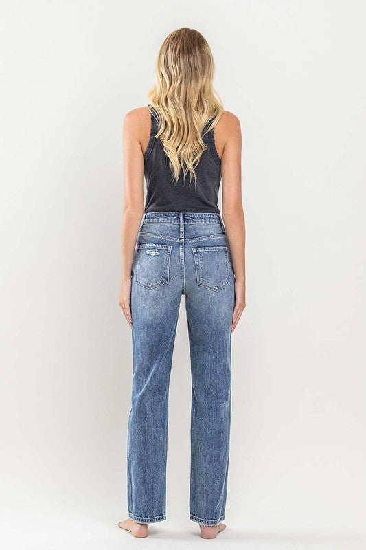 90&#39;S Vintage Slim Straight Jean