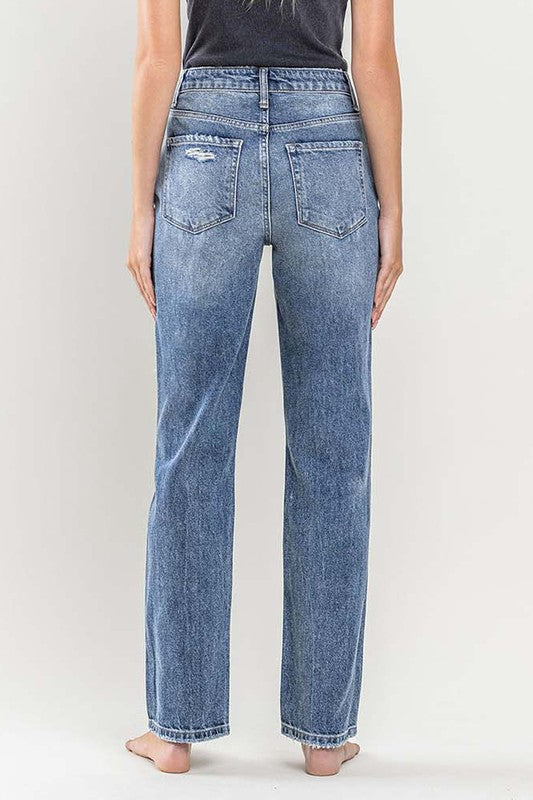 90&#39;S Vintage Slim Straight Jean