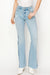 PLUS SIZE - HIGH RISE BOOT CUT COLOR PANEL DETAIL