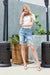 High Rise Bermuda Shorts