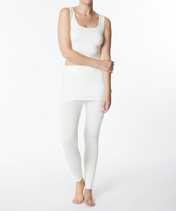 New arrival BAMBOO PRE WASHED One Piece Skirted Legging