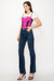 PLUS SIZE - HIGH RISE SKINNY BOOTCUT JEANS