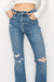 HIGH RISE SKINNY BOOTCUT WITH RELEASE HEM