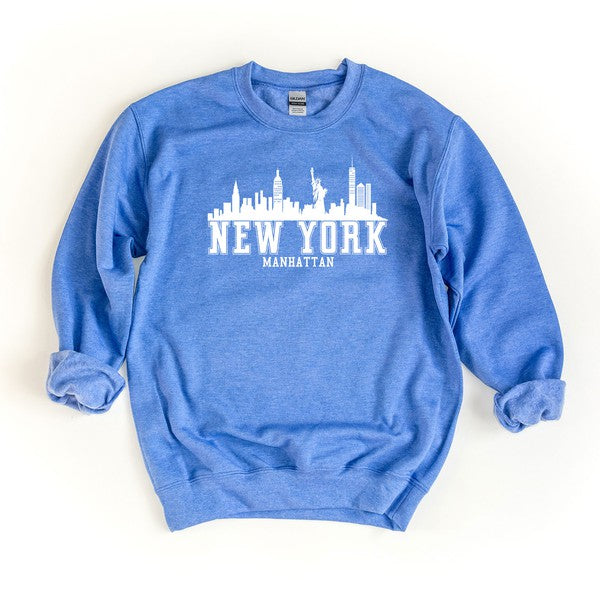 New York Manhattan Graphic Sweatshirt