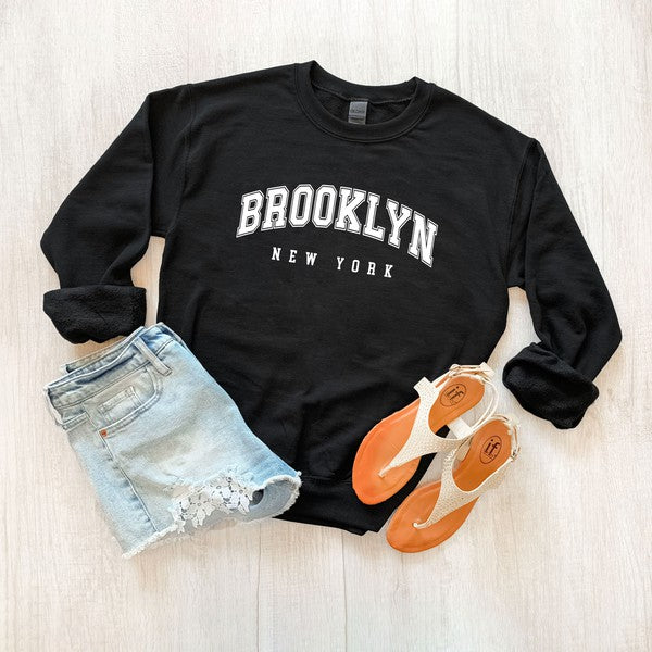 Brooklyn New York Graphic Sweatshirt