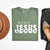 But First Jesus Flowers Garment Dyed Tee