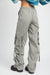 Back view of CARGO PARACHUTE PANTS
