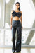Vegan Leather Wide Leg Pant for you