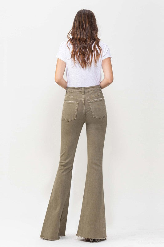 High Rise Super Flare Jeans