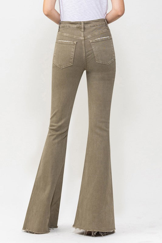 High Rise Super Flare Jeans