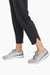 Women's Athleisure Joggers with Curved Notch Hem
