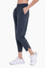 Model showing the pockets of Athleisure Joggers with Curved Notch Hem
