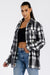 Boyfriend Oversized Soft Flannel Shacket