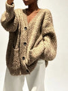 Full Size V-Neck Button-Down Cardigan Plus Size