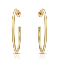 View of gold 2" Ultimate Hoops