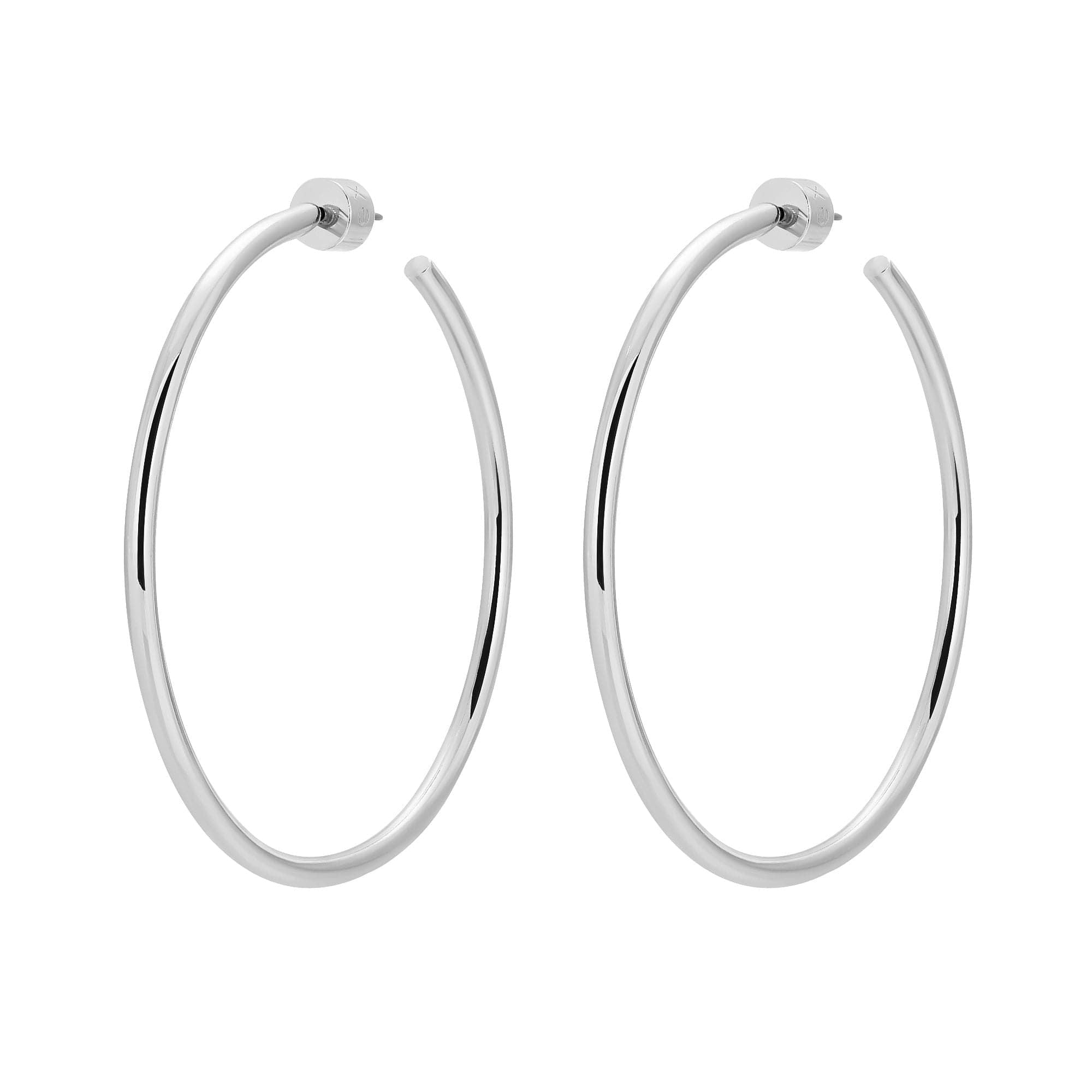 View of silver 2" Ultimate Hoops