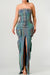 Try the ATHINA VINTAGE HAND WASHED BUTTON UP SLIT DRESS