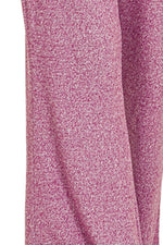 Close-up of pink textured fabric on a white background