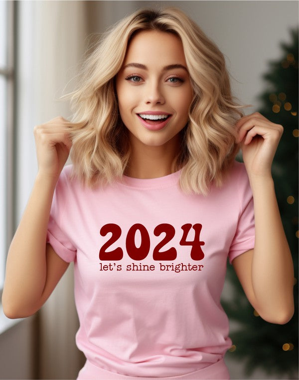 2024 Let&#39;s Shine Brighter Graphic Tee