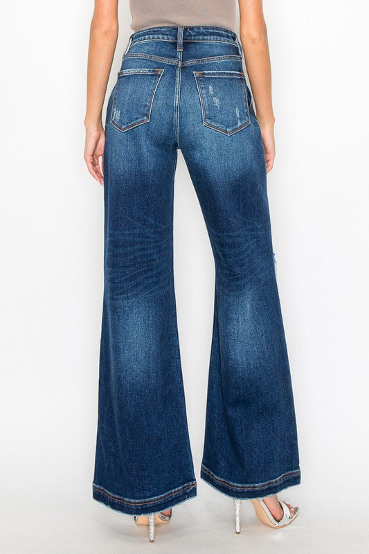 ULTRA HIGH RISE RELAXED FLARE JEANS for me