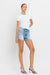 High Rise Criss Cross Shorts for sisters