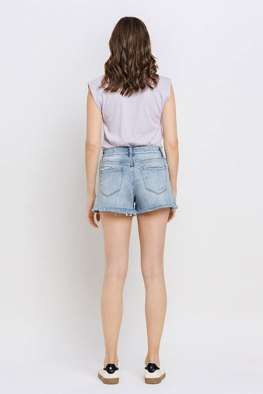 High Rise Mom Shorts for moms