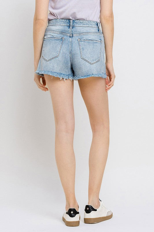 High Rise Mom Shorts for you
