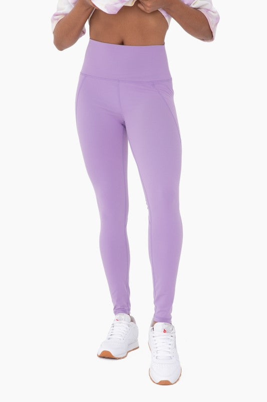Sexy Tapered Band Essential Solid Highwaist Leggings