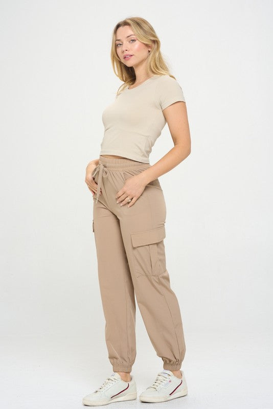 Women&#39;s Cargo Joggers Lightweight Quick Dry Pants for us