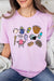 Purple Baseball Mom Essentials Graphic T Shirts
