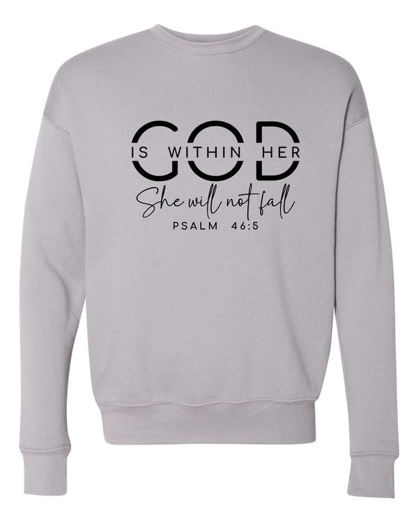 God Is W Bella Premium Sweatshirt for girls