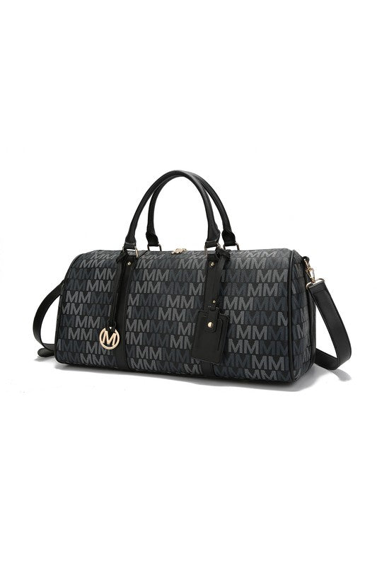black MKF Collection Jovani Duffle Weekender