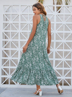 Green Ditsy Dress