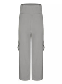 Gray pants on a white background