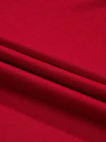 Close-up of red fabric with folds