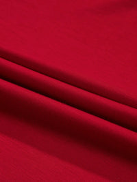 Close-up of red fabric with folds