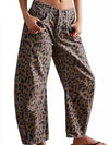 Barrel-Leg Jeans For Women