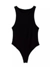 Women Sexy Round Neck Sleeveless Bodysuit